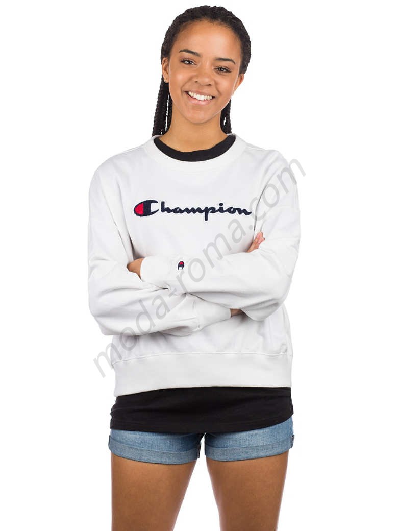 La scelta migliore - Champion-American Logo Felpa più economico A moda -roma.com